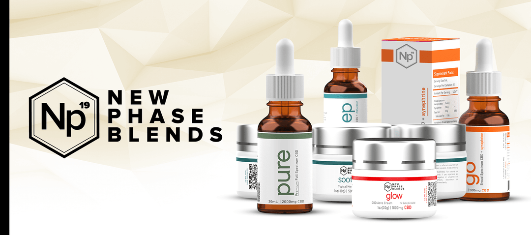 CBD for Wellness from New Phase Blends CBD Products