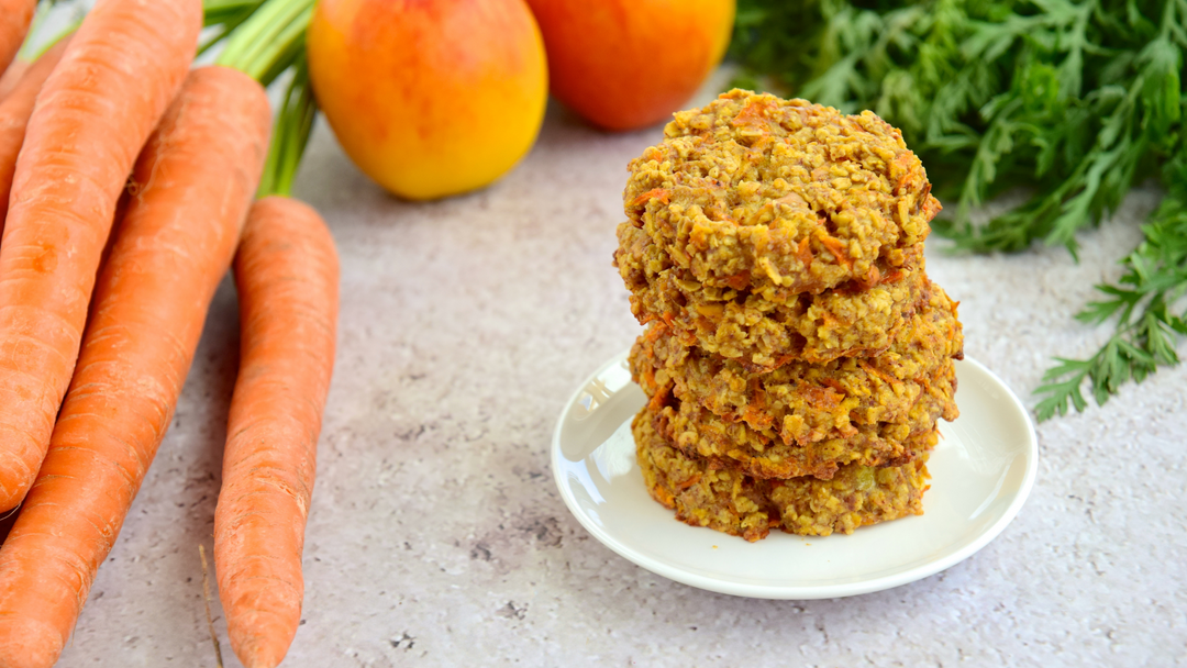 CBD Carrot Breakfast Cookies