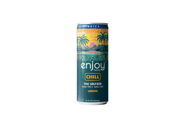 Enjoy Delta 9 THC + CBN Drinks - Chill Lemon (Indica)