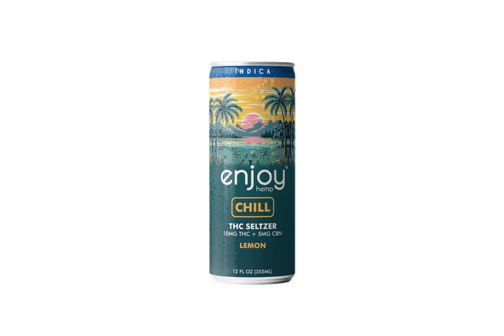 Enjoy Delta 9 THC + CBN Drinks - Chill Lemon (Indica)