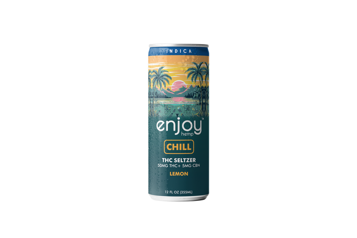 Enjoy Delta 9 THC + CBN Drinks - Chill Lemon (Indica)