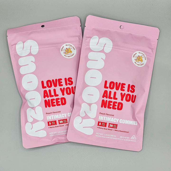 Snoozy LOVE - Intimacy Gummies - THC + CBD