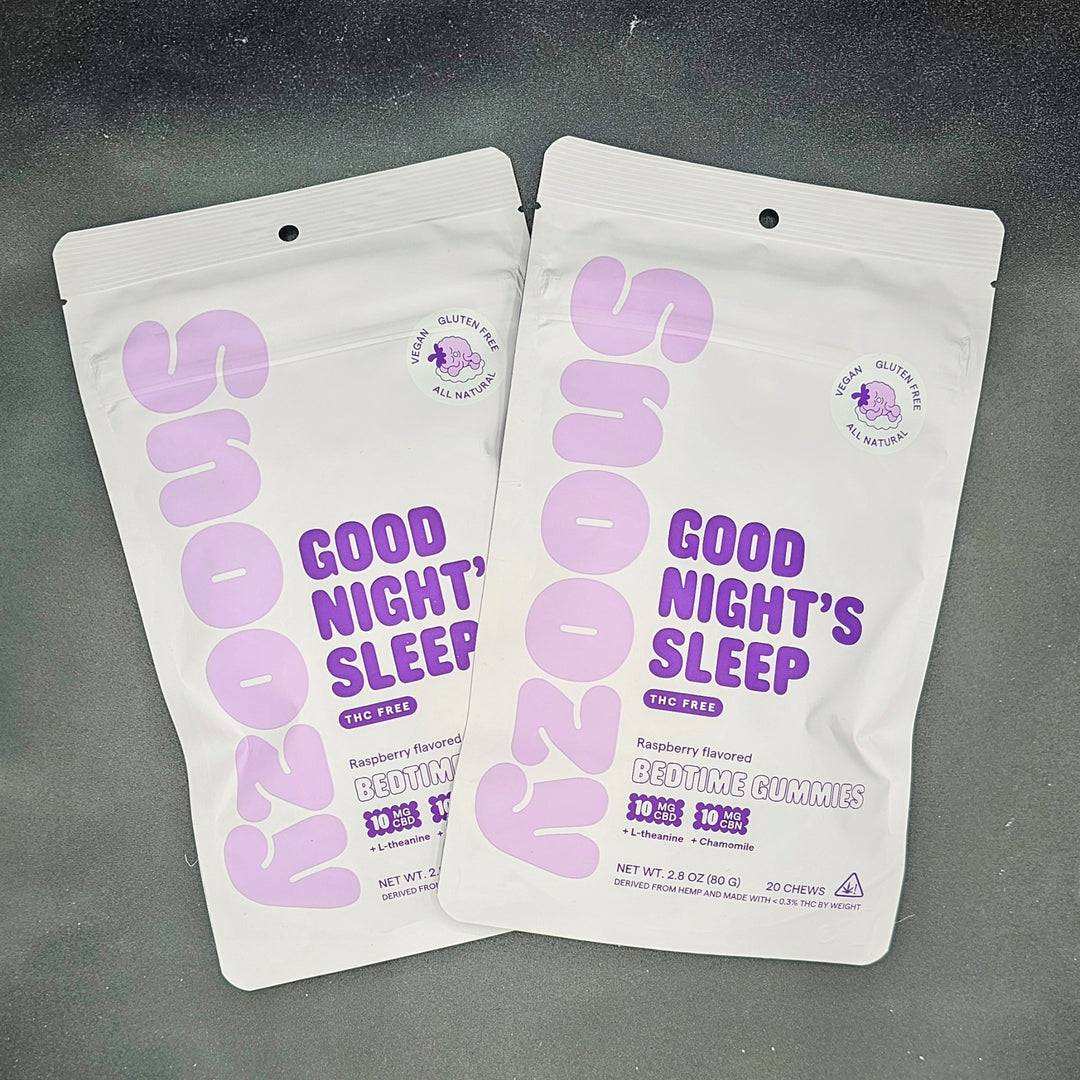 Snoozy SLEEP THC-FREE Gummies - CBD + CBN