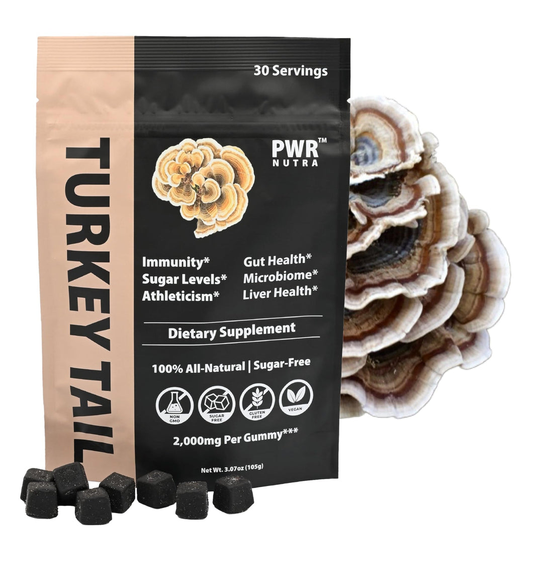 Turkey Tail Gummies - PWR Nutra