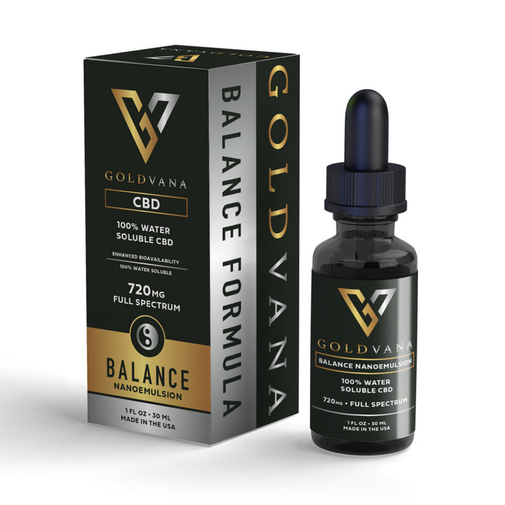 Balance CBD Tincture 720mg - Goldvana