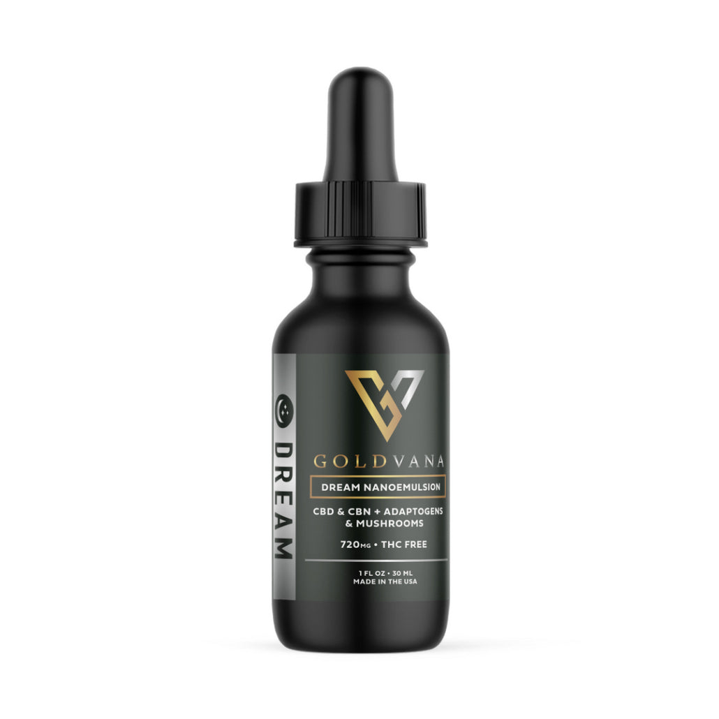 Dream CBD CBN Nootropics Tincture - Goldvana