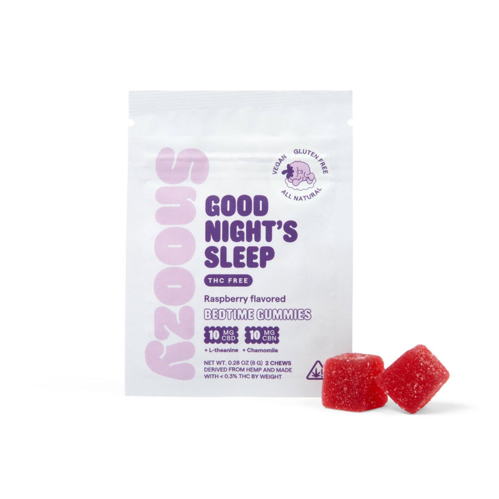 Snoozy SLEEP THC-FREE Gummies - CBD + CBN