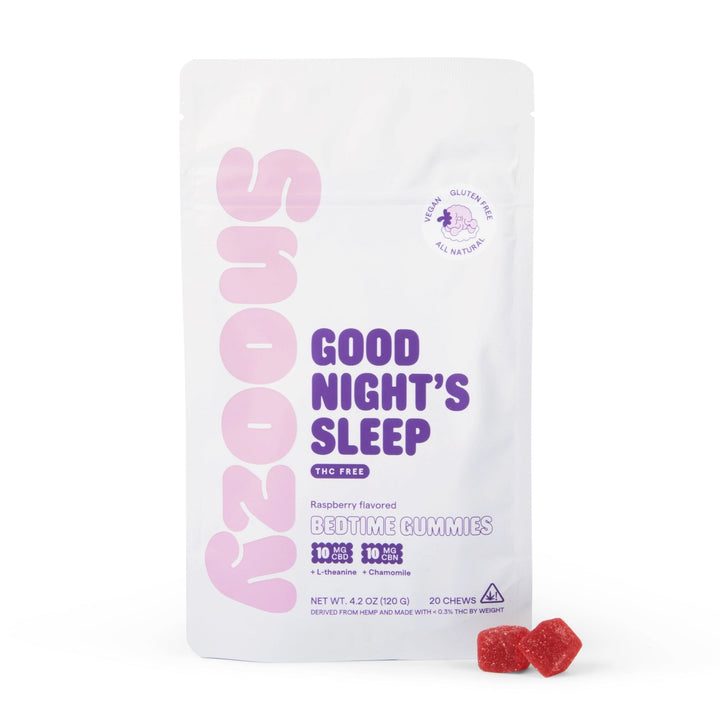 Snoozy SLEEP THC-FREE Gummies - CBD + CBN