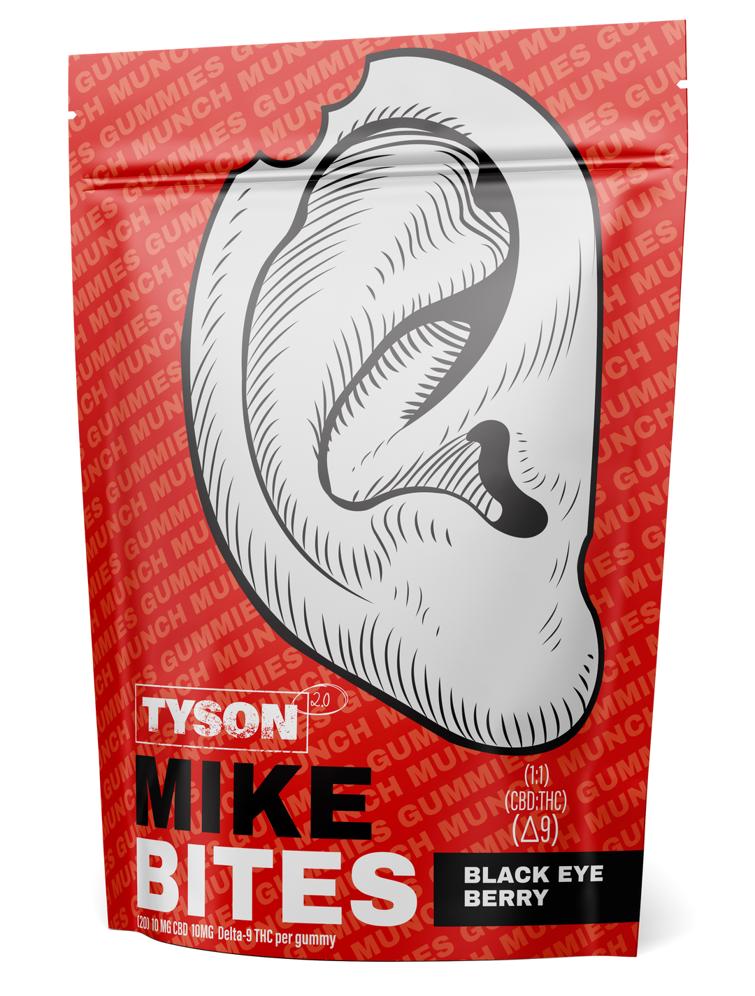 Tyson - 10mg Delta-9 THC - 20ct Black Eye Berry