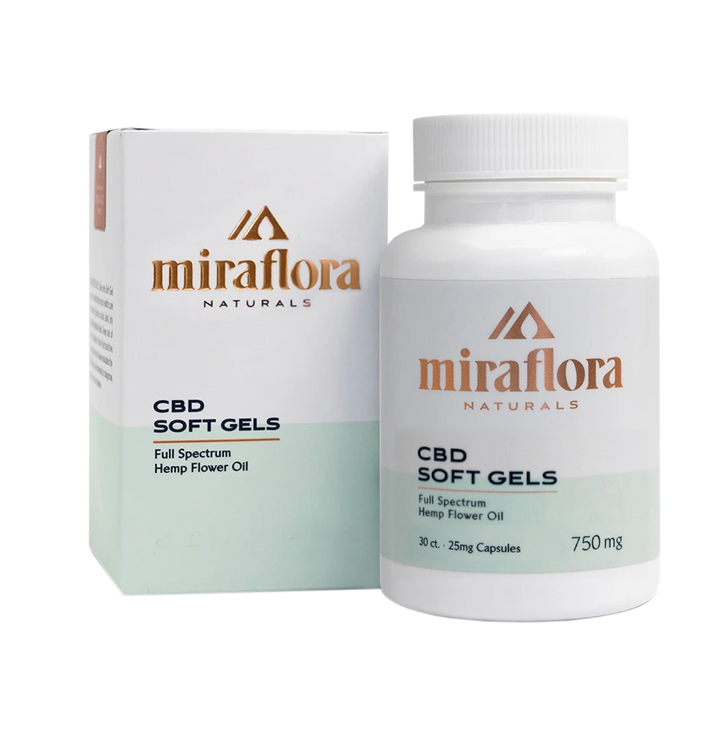 Miraflora Full Spectrum CBD Softgels