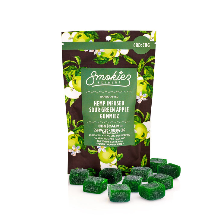 Smokiez CBD+CBG Gummies - 250mg, 10ct