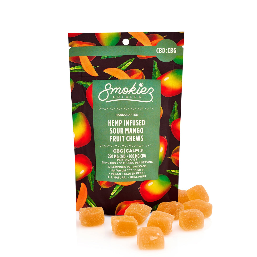 Smokiez CBD+CBG Gummies - 250mg, 10ct