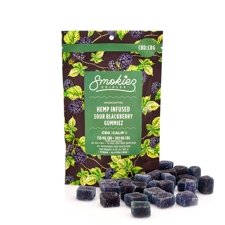 Smokiez CBD+CBG Gummies - Various Flavors 30 Piece