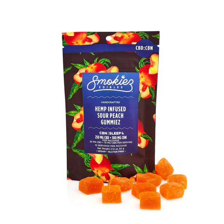 SLEEP - Smokiez CBD + CBN Gummies - 10 Count