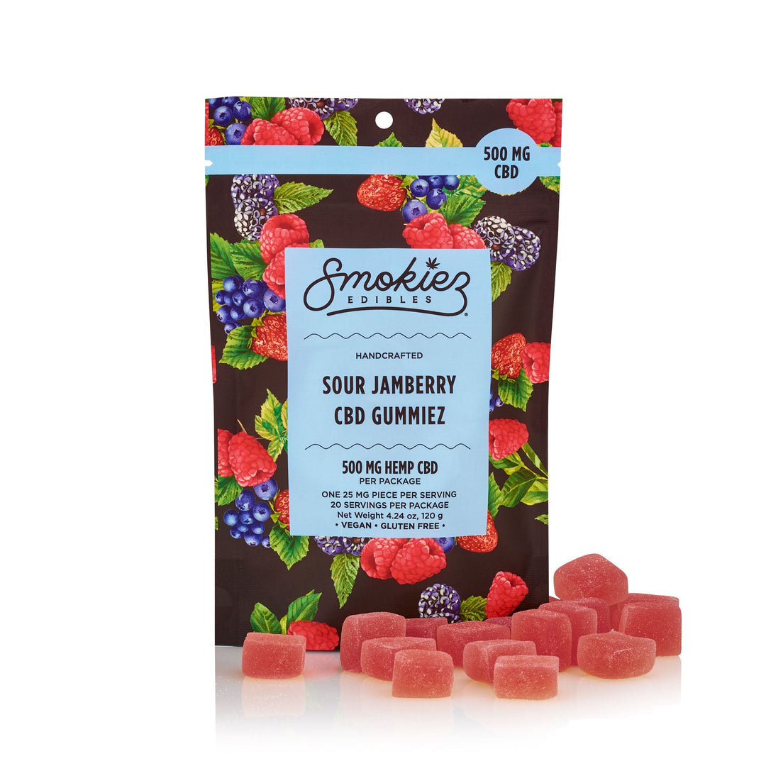 Smokiez CBD Isolate Gummies - 500mg, 20ct