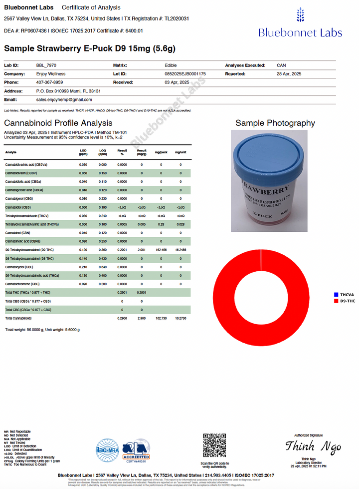 Enjoy Live Rosin Delta 9 THC 600mg Gummies | (Sativa, Indica, Hybrid) - 40 gummies | 25 mg each - Various Flavors