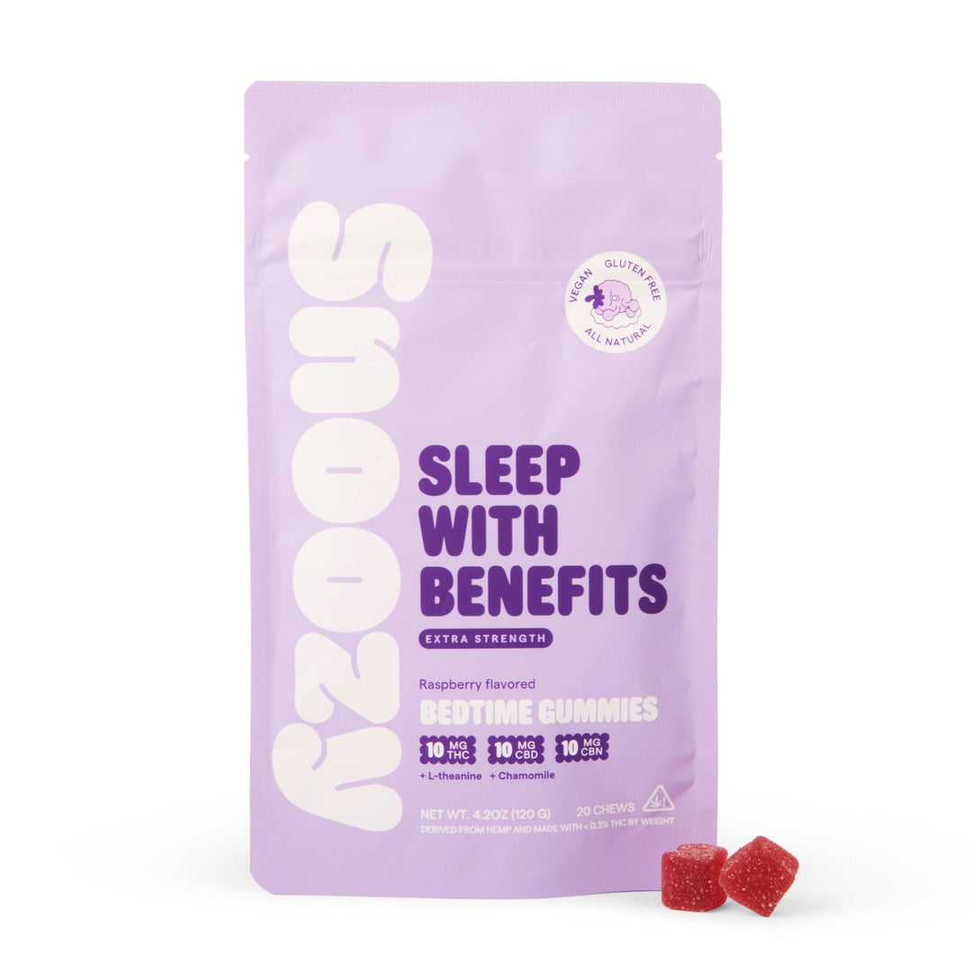 Snoozy SLEEP Gummies - EXTRA STRENGTH - D9 + CBN