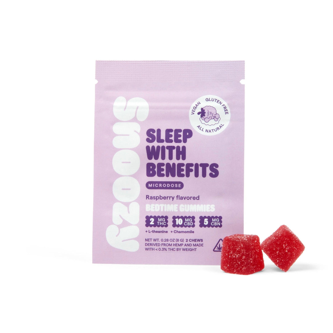 Snoozy SLEEP Gummies - MICRODOSE - D9 + CBN