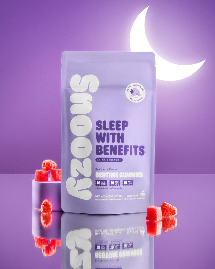 Snoozy SLEEP Gummies - EXTRA STRENGTH - D9 + CBN