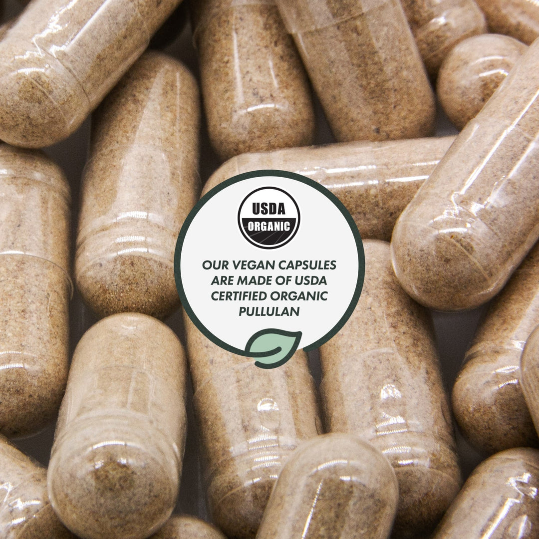 Verdant Leaf Chaga Mushroom Capsules - 60 ct.