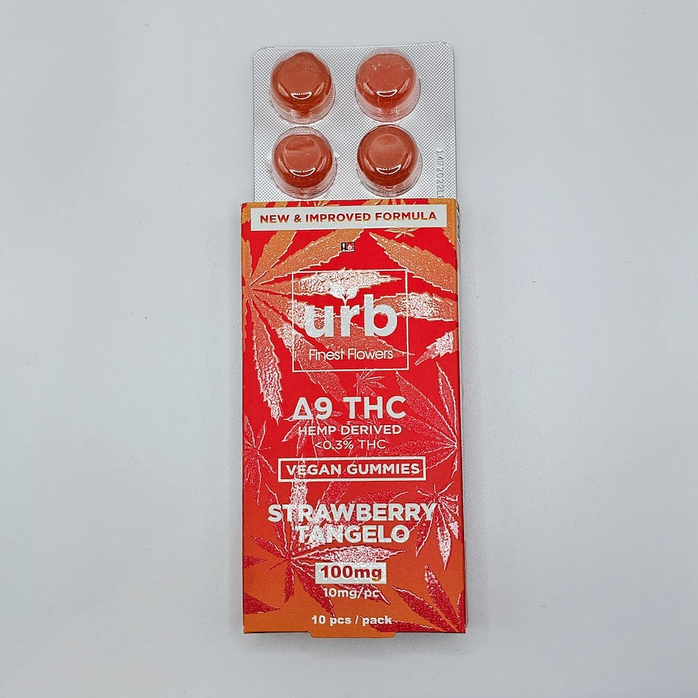 urb Delta 9 THC Vegan Gummies - 10mg 21 AND UP ONLY!