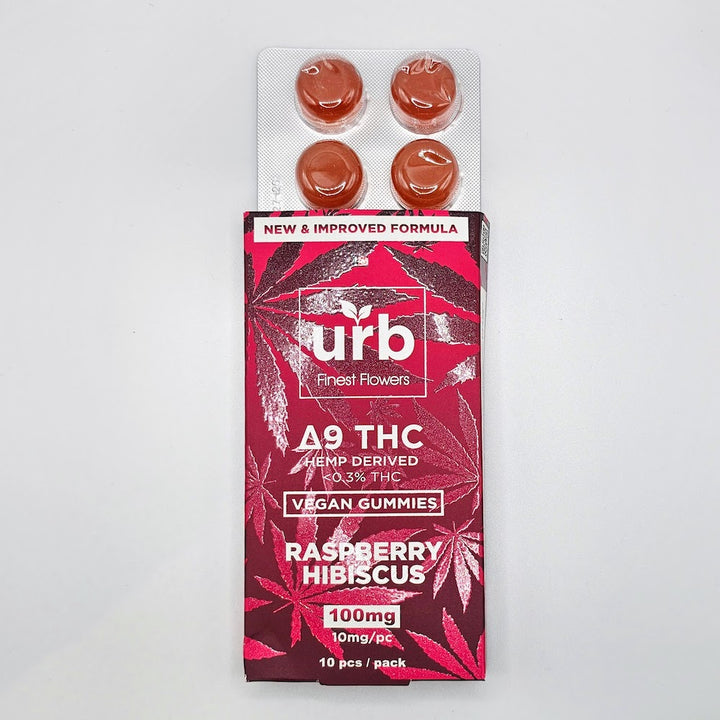 urb Delta 9 THC Vegan Gummies - 10mg 21 AND UP ONLY!