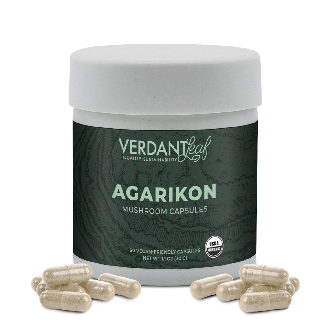 Verdant Leaf Agarikon Mushroom Capsules - 60 ct.