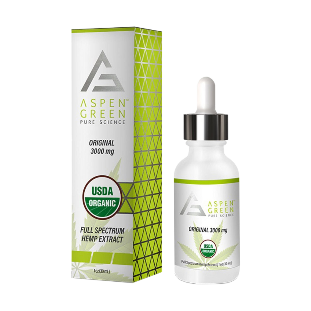 Aspen Green Full Spectrum CBD Tincture, Original