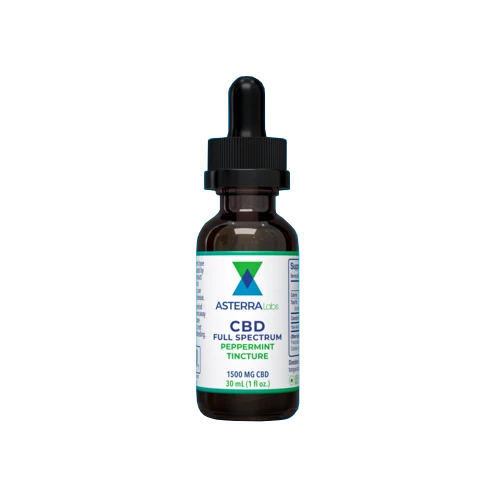 Asterra Labs Full Spectrum Tincture - Peppermint, 1500mg (a Tincture) made by Asterra Labs sold at CBD Emporium