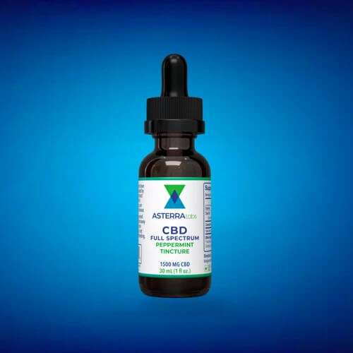 Asterra Labs Full Spectrum Tincture - Peppermint, 1500mg (a Tincture) made by Asterra Labs sold at CBD Emporium