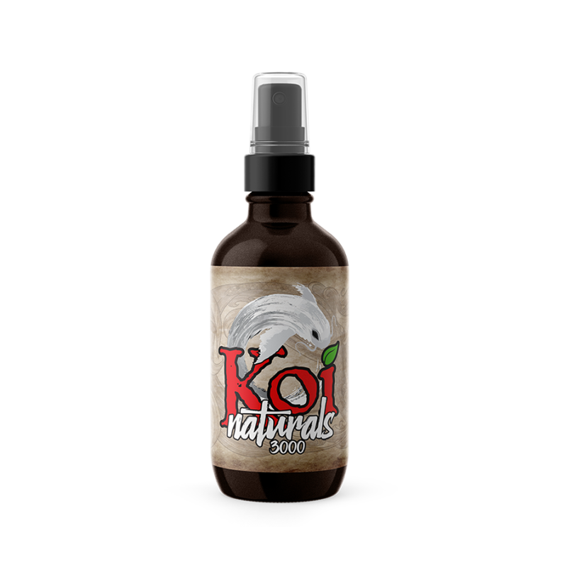 Koi CBD Hemp Extract Tincture, Strawberry - 3,000mg, 2oz (a Tincture) made by Koi CBD sold at CBD Emporium