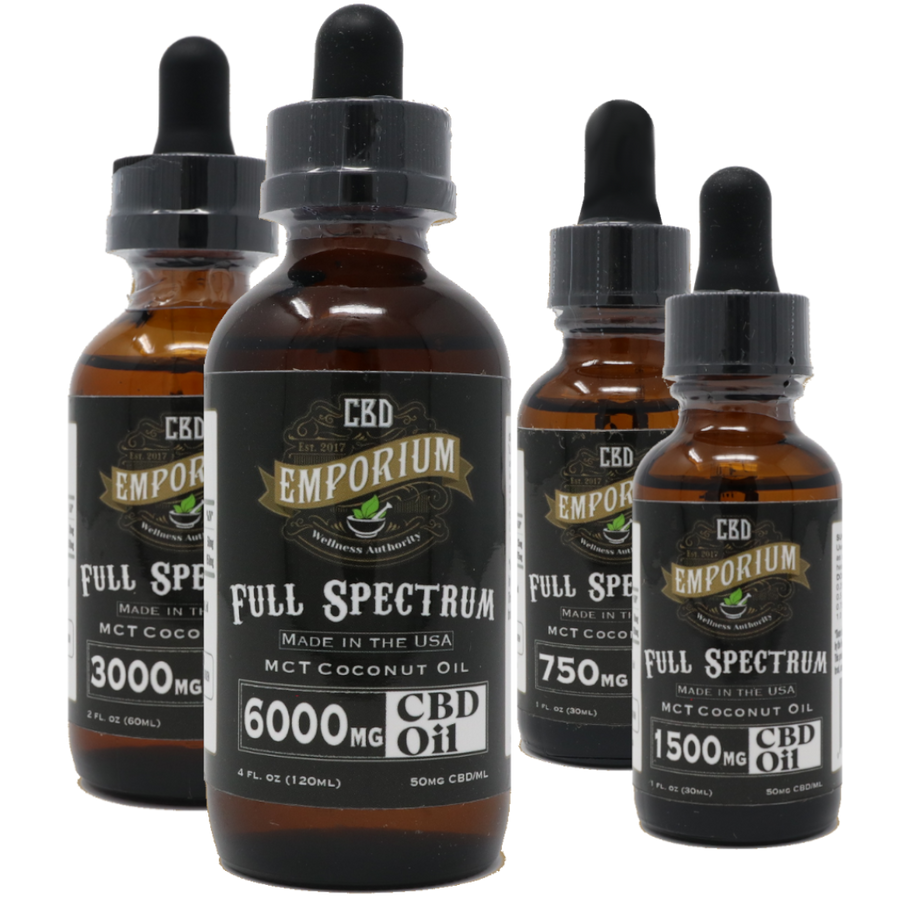 CBD Emporium Full Spectrum Tincture, Unflavored (a Tincture) made by CBD Emporium sold at CBD Emporium