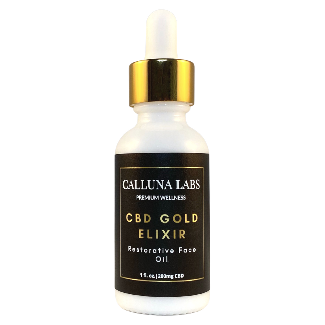 Calluna Labs CBD Gold Elixir Face Oil - 200mg, 1oz