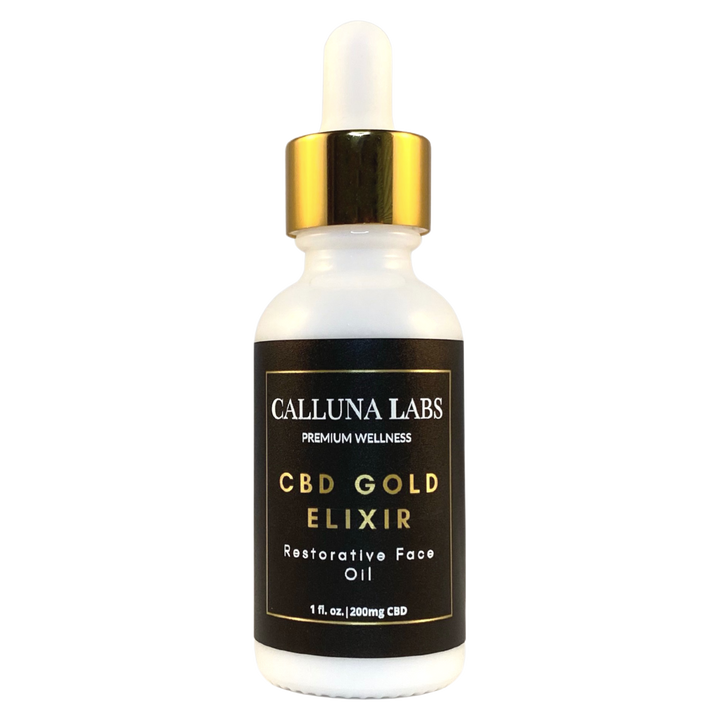 Calluna Labs CBD Gold Elixir Face Oil - 200mg, 1oz