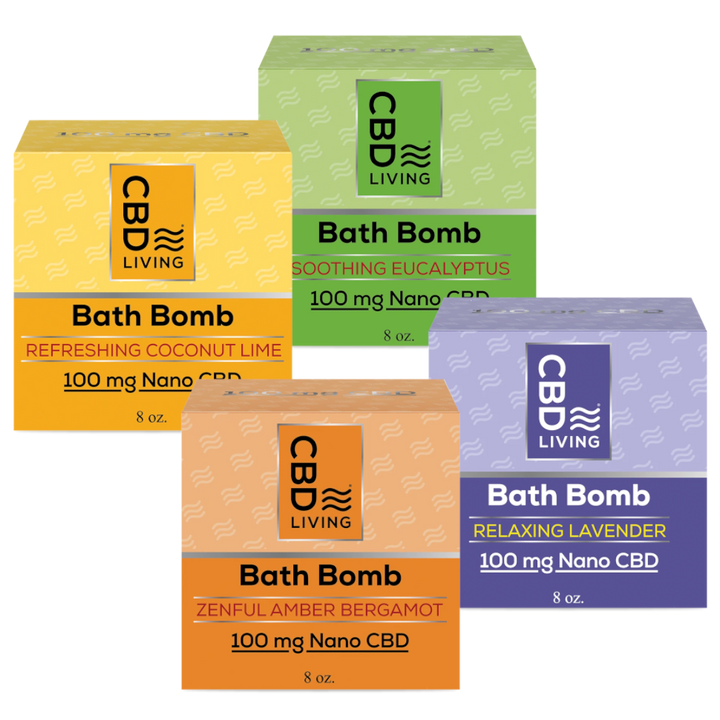 CBD Living Bath Bombs - 100mg (a Bath Bomb) made by CBD Living sold at CBD Emporium