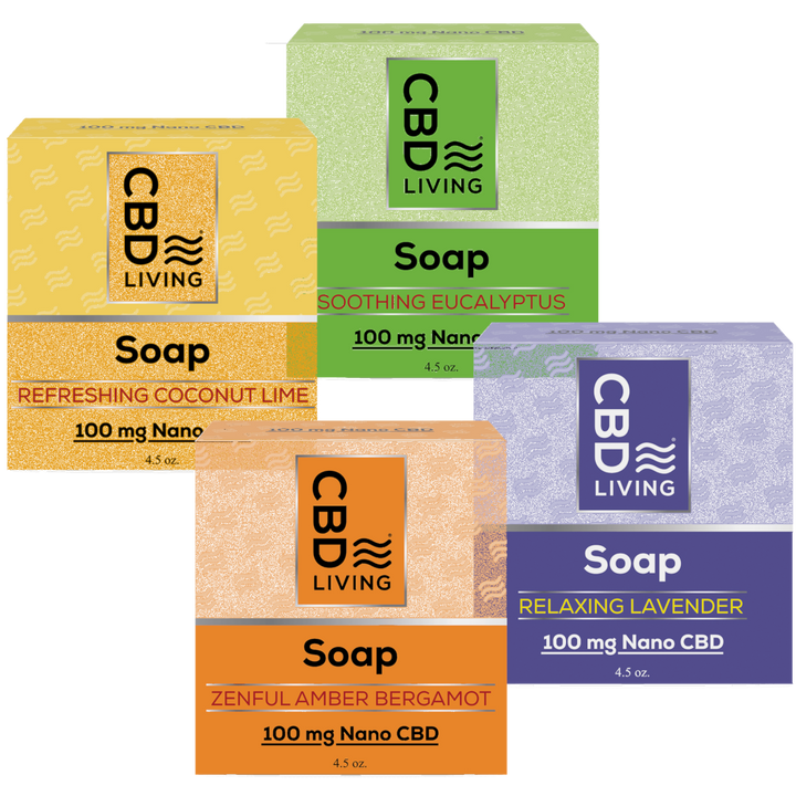 CBD Living Broad Spectrum Nano CBD Soap - 100mg