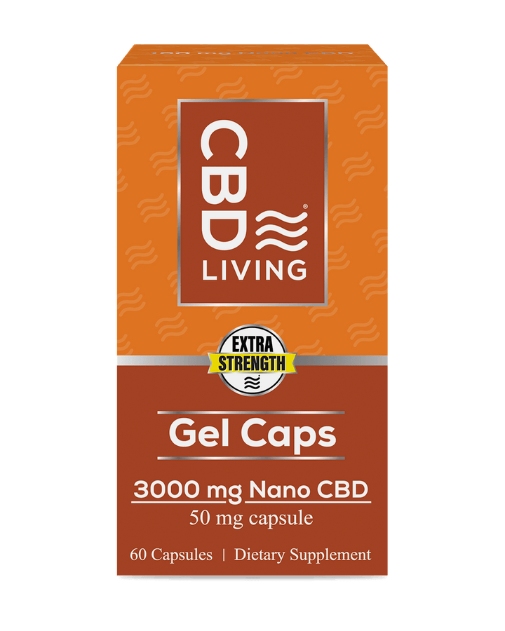 CBD Living Gel Caps (a Capsules) made by CBD Living sold at CBD Emporium