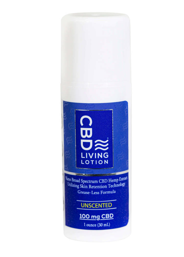 CBD Living Travel Lotion - 100mg 1oz