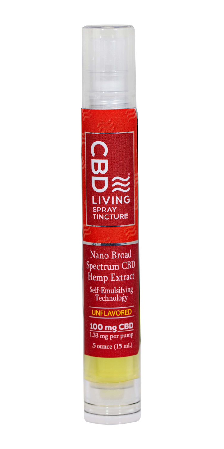 CBD Living Broad Spectrum Nano CBD Tincture, Calming