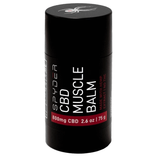 Spyder Broad Spectrum CBD Muscle Balm - 800mg, 2.6oz - CBD Emporium