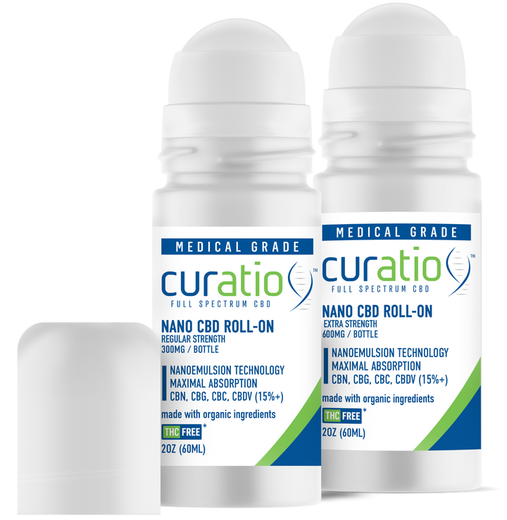 Curatio Broad Spectrum Nano CBD Roll-On (a Salve) made by Curatio CBD sold at CBD Emporium