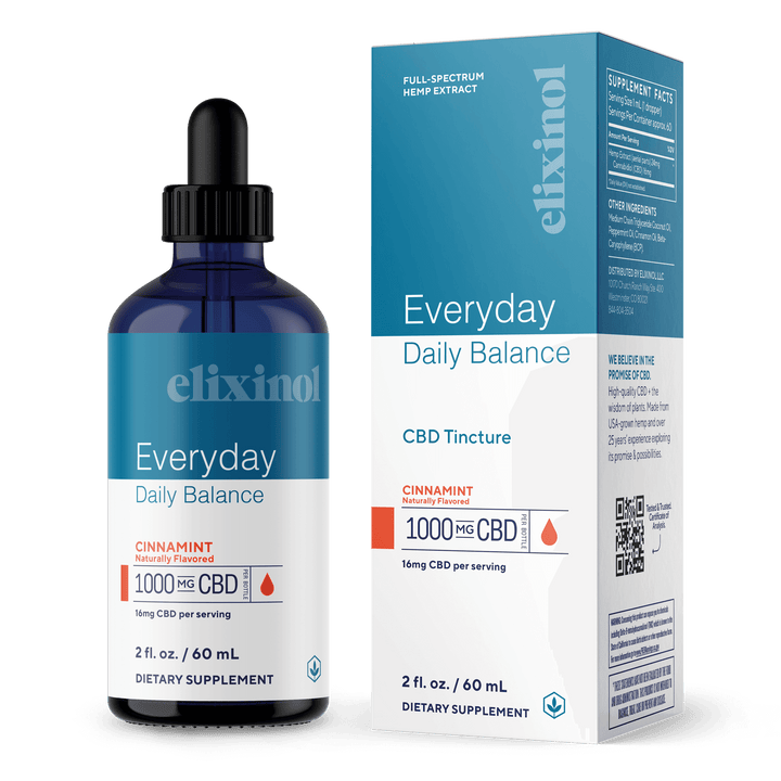 Elixinol Full Spectrum Tincture - Cinnamint (a Tincture) made by Elixinol sold at CBD Emporium