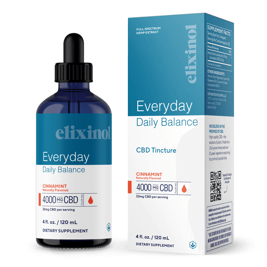 Elixinol Full Spectrum Tincture - Cinnamint (a Tincture) made by Elixinol sold at CBD Emporium