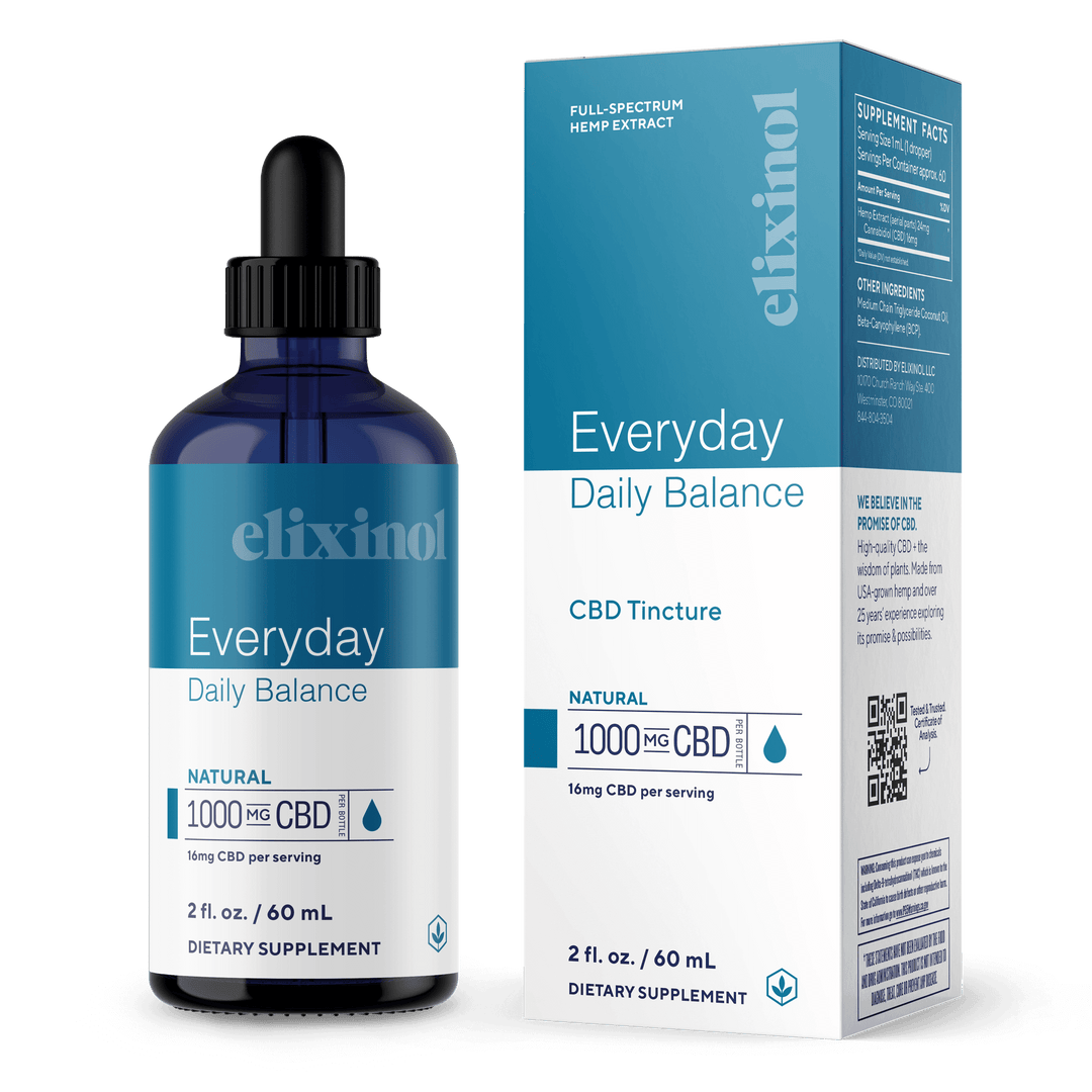 Elixinol Full Spectrum Tincture - Natural (a Tincture) made by Elixinol sold at CBD Emporium