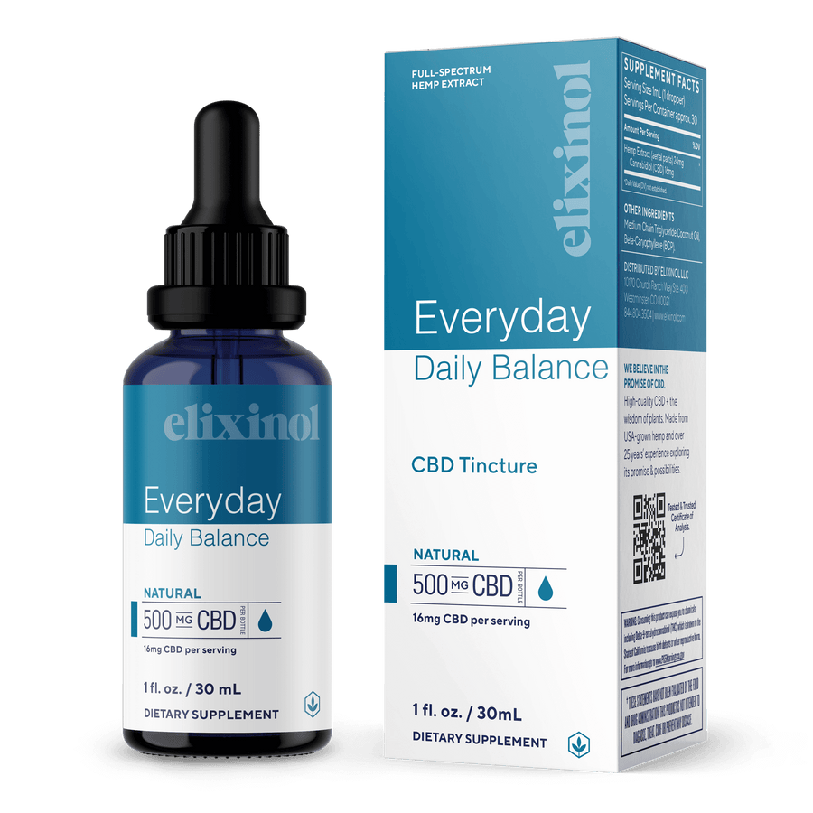 Elixinol Full Spectrum Tincture - Natural (a Tincture) made by Elixinol sold at CBD Emporium