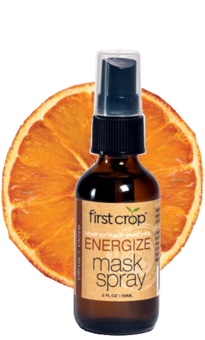 First Crop CBD Refresher Spray For Cloth Face Mask - 600mg (a Accessories) made by First Crop sold at CBD Emporium