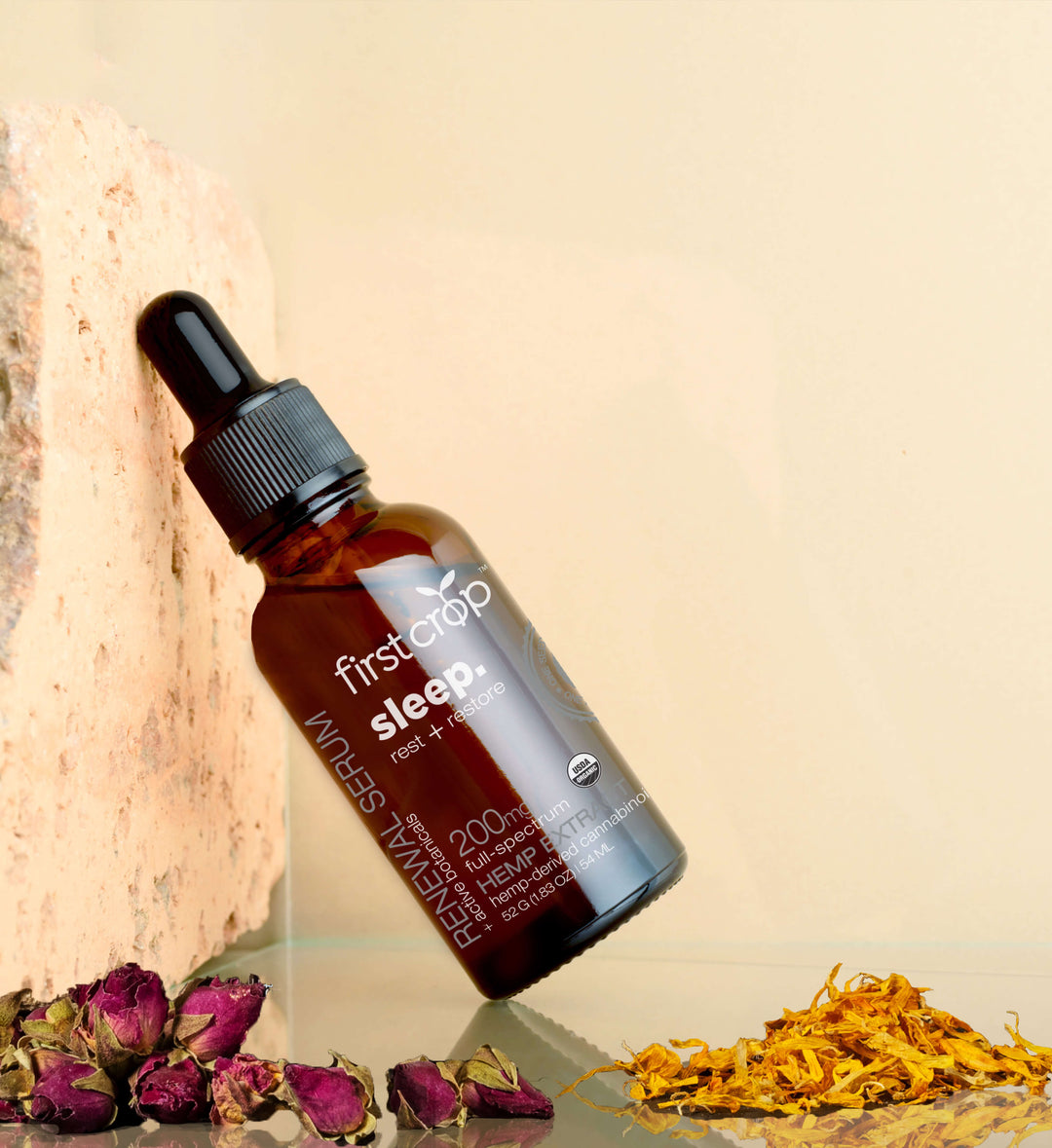 First Crop Facial Serum - 200mg (a Facial Oil) made by First Crop sold at CBD Emporium