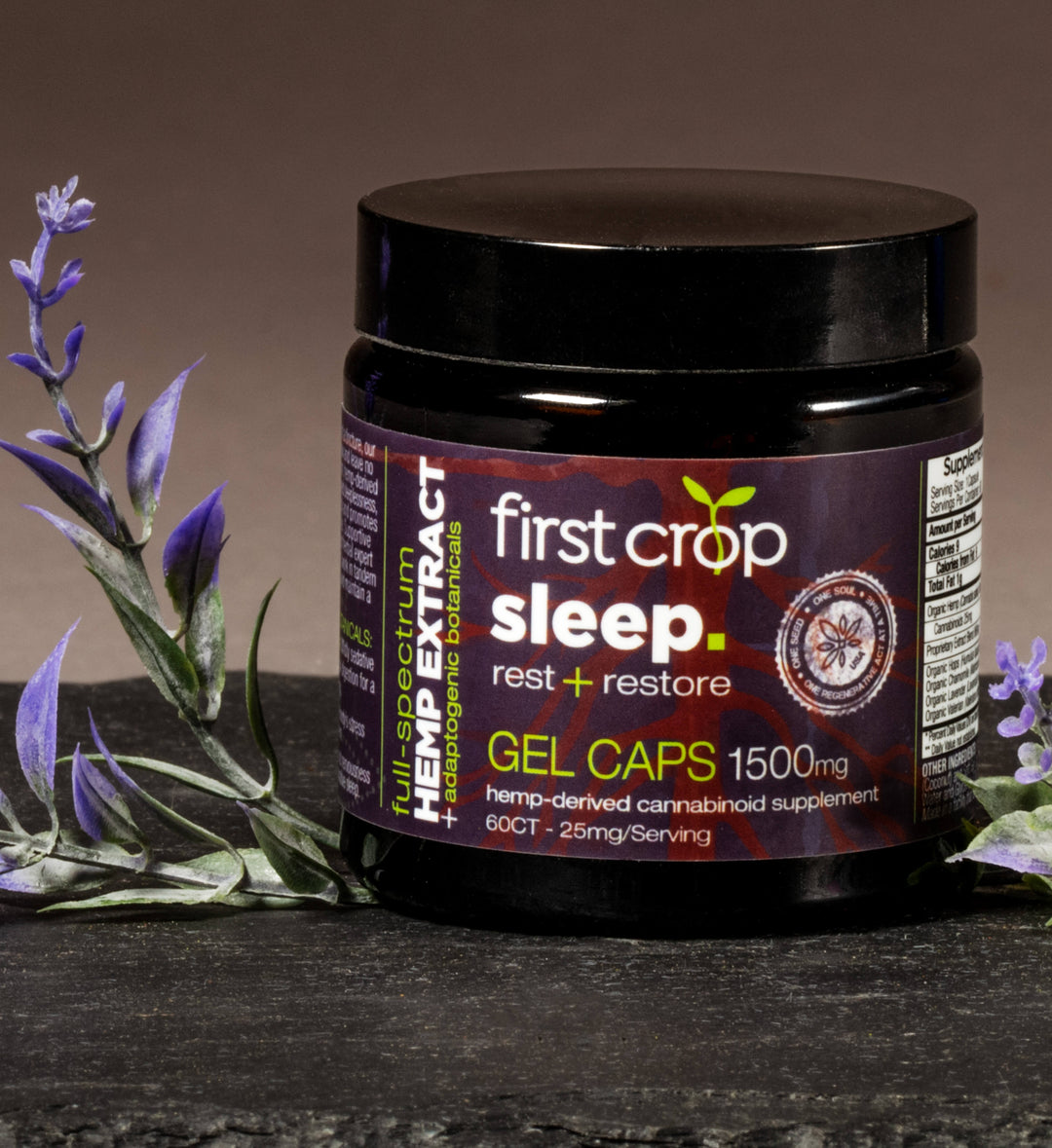 First Crop Full Spectrum Capsules - 1500mg (a Capsules) made by First Crop sold at CBD Emporium