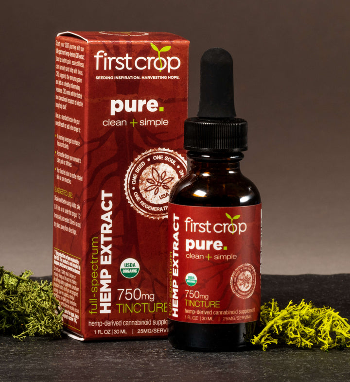 First Crop Full Spectrum Tinctures - 750mg (a Tincture) made by First Crop sold at CBD Emporium