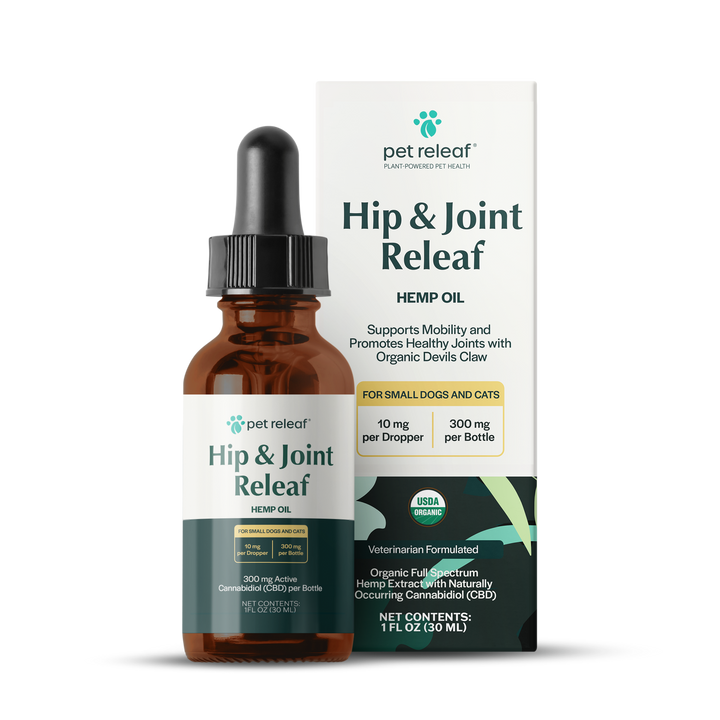 Pet Releaf CBD Oil, Hip and Joint Organic - 1oz